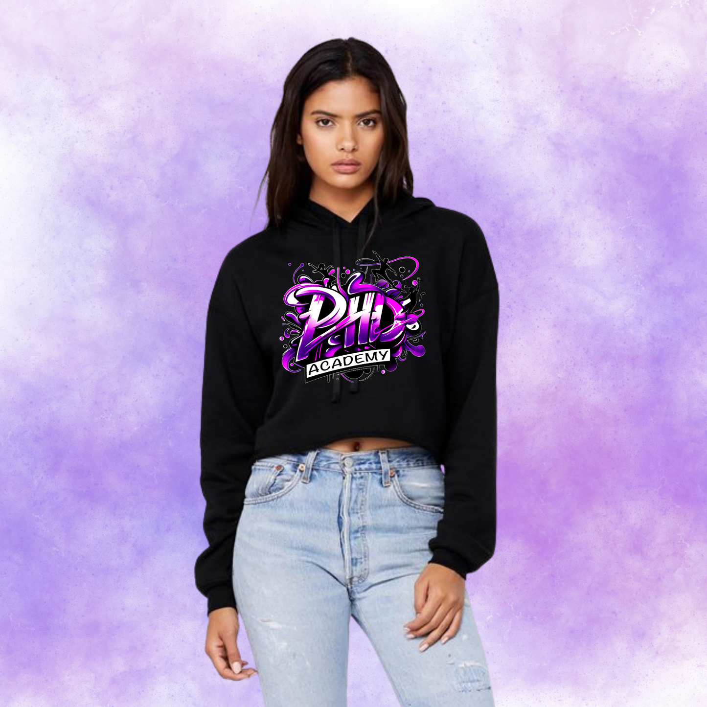 PHD Adult Cropped Hoodie
