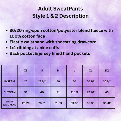 PHD Adult Sweatpants