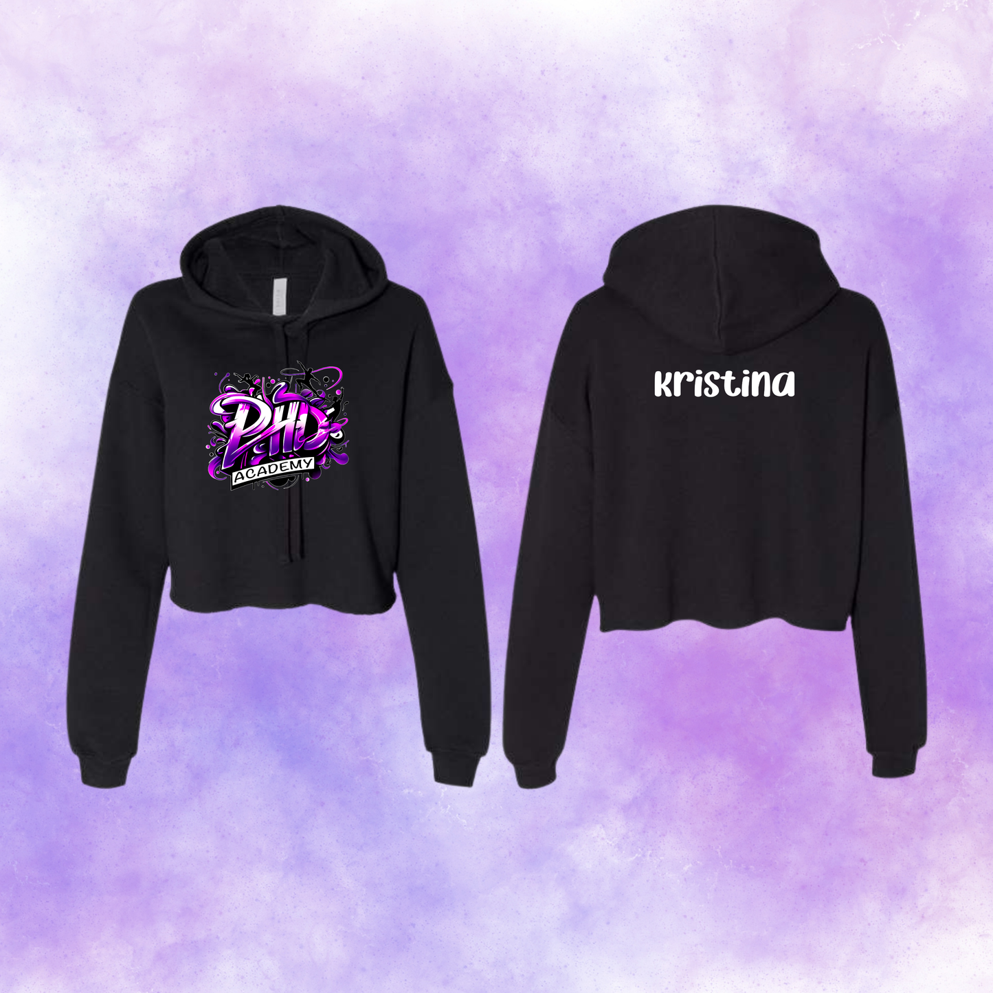 PHD Adult Cropped Hoodie